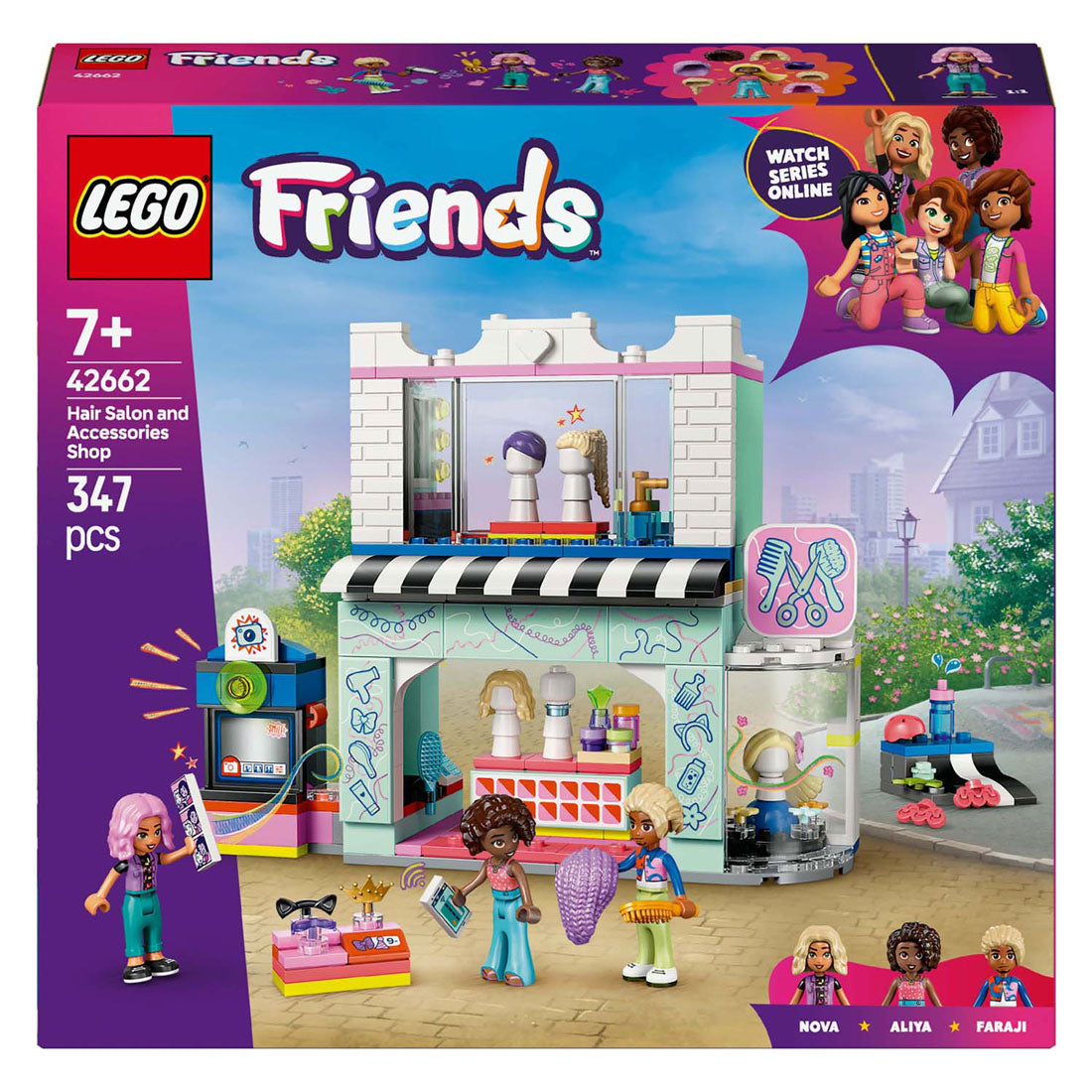 Lego 42662 friends kapsalon en accessoirewinkel