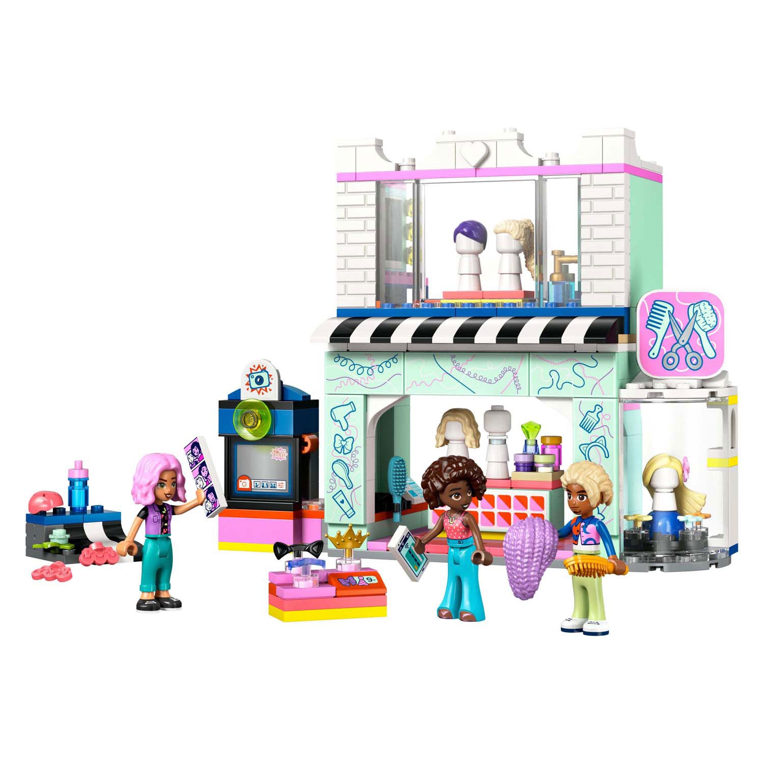 Lego 42662 friends kapsalon en accessoirewinkel