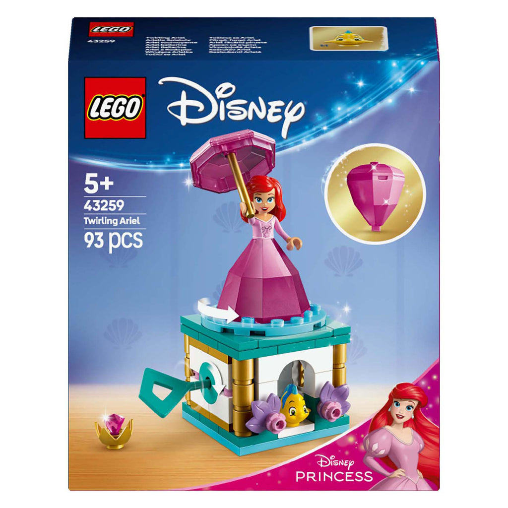 Lego 43259 disney princess draaiende ariël