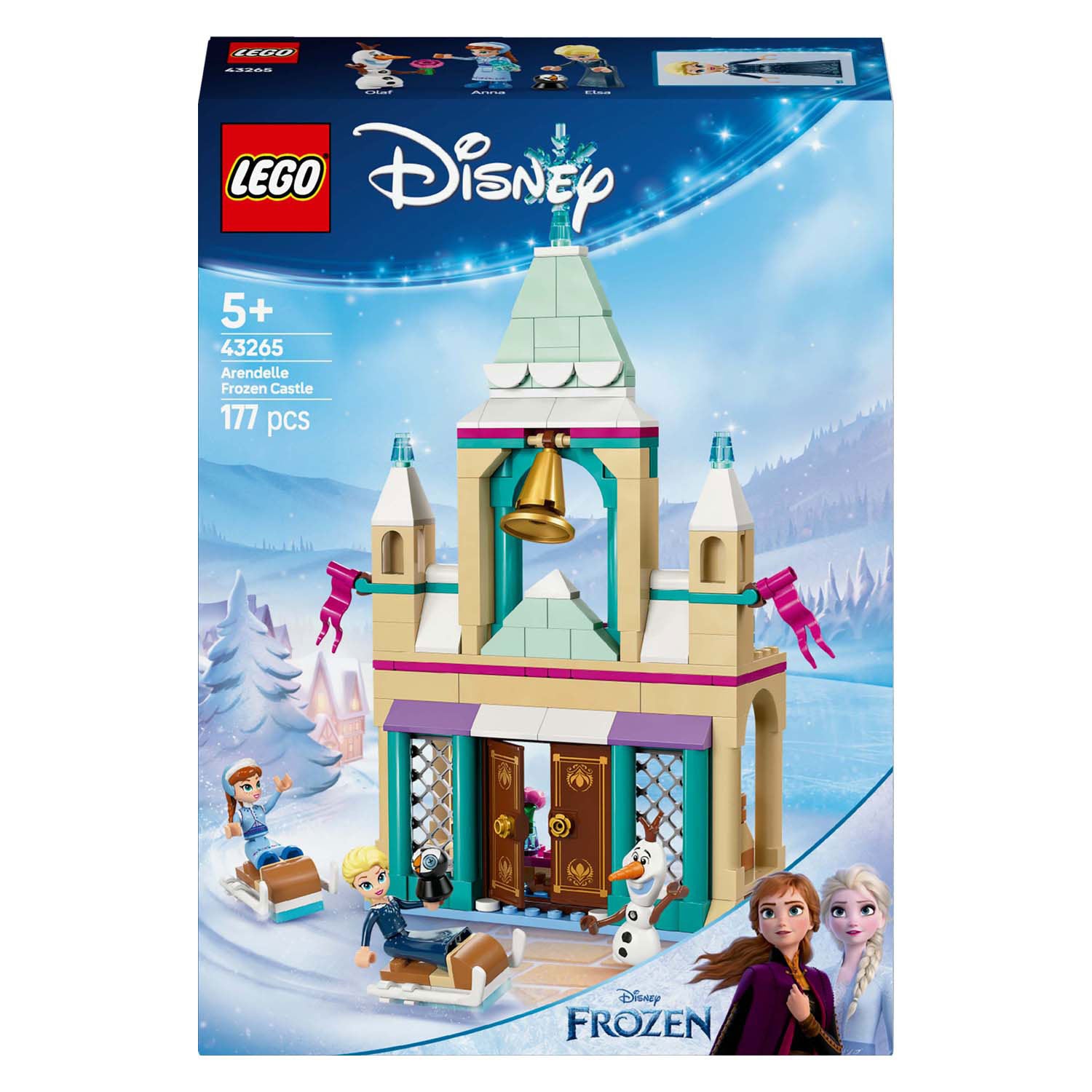 LEGO Disney Princess 43265 Die Eiskönigin – Schloss Arendelle