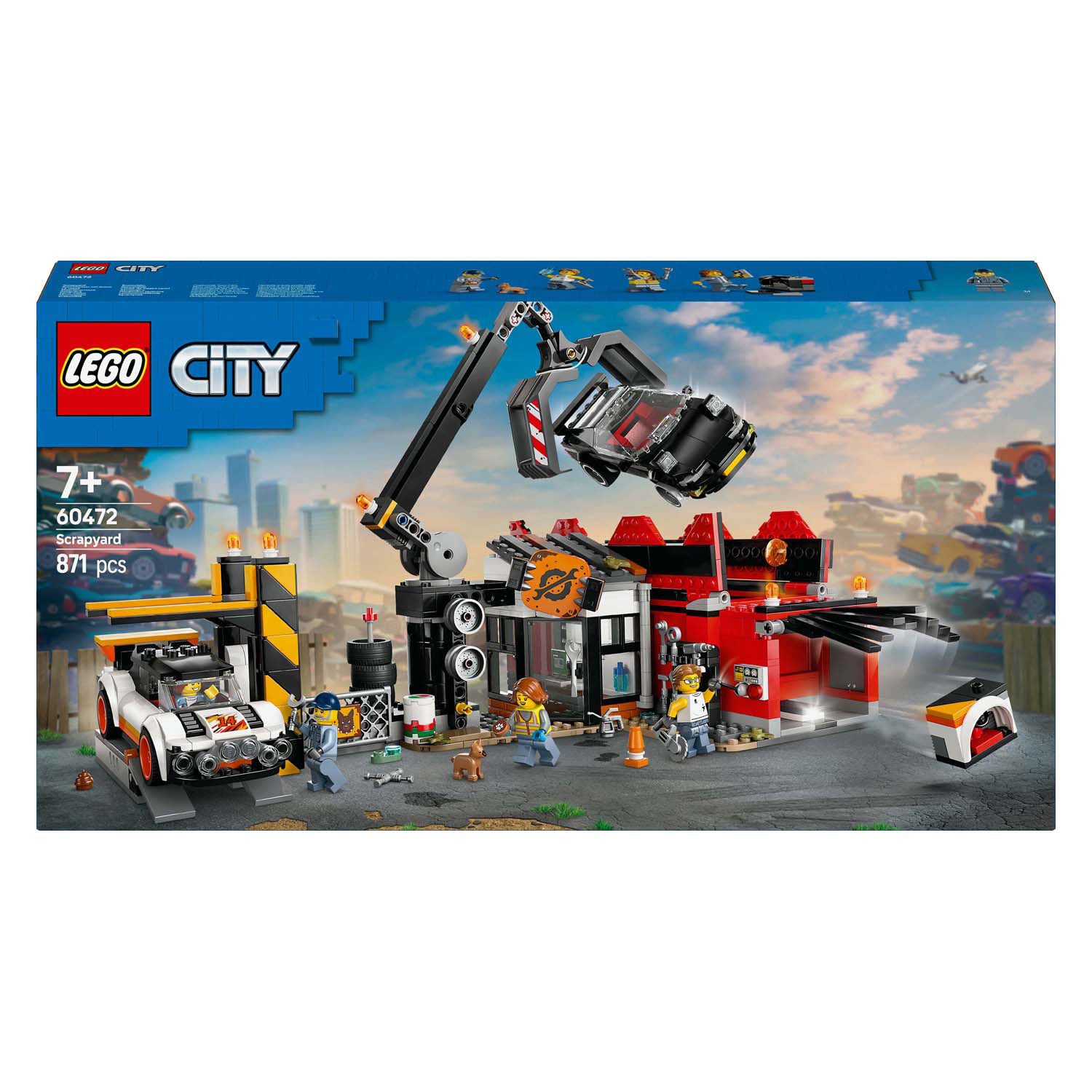 Lego City 60472 Schrottplatz mit Autos