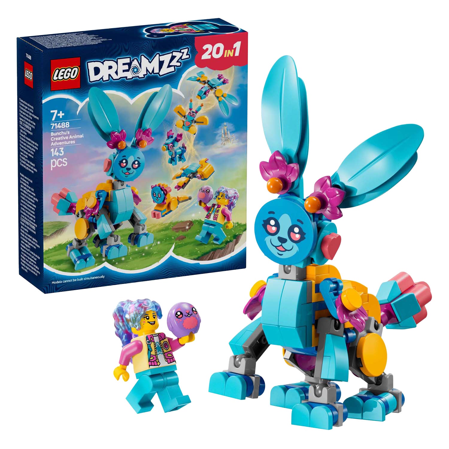 Lego 71488 dreamzzz bunchu's creatieve dierenavonturen | 2 stuks