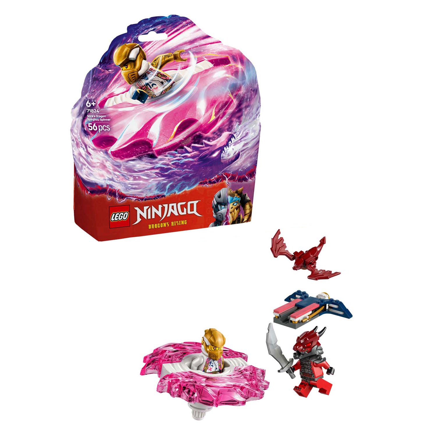 LEGO Ninjago 71824 Soras Spinjitzu-Drachen-Spinner