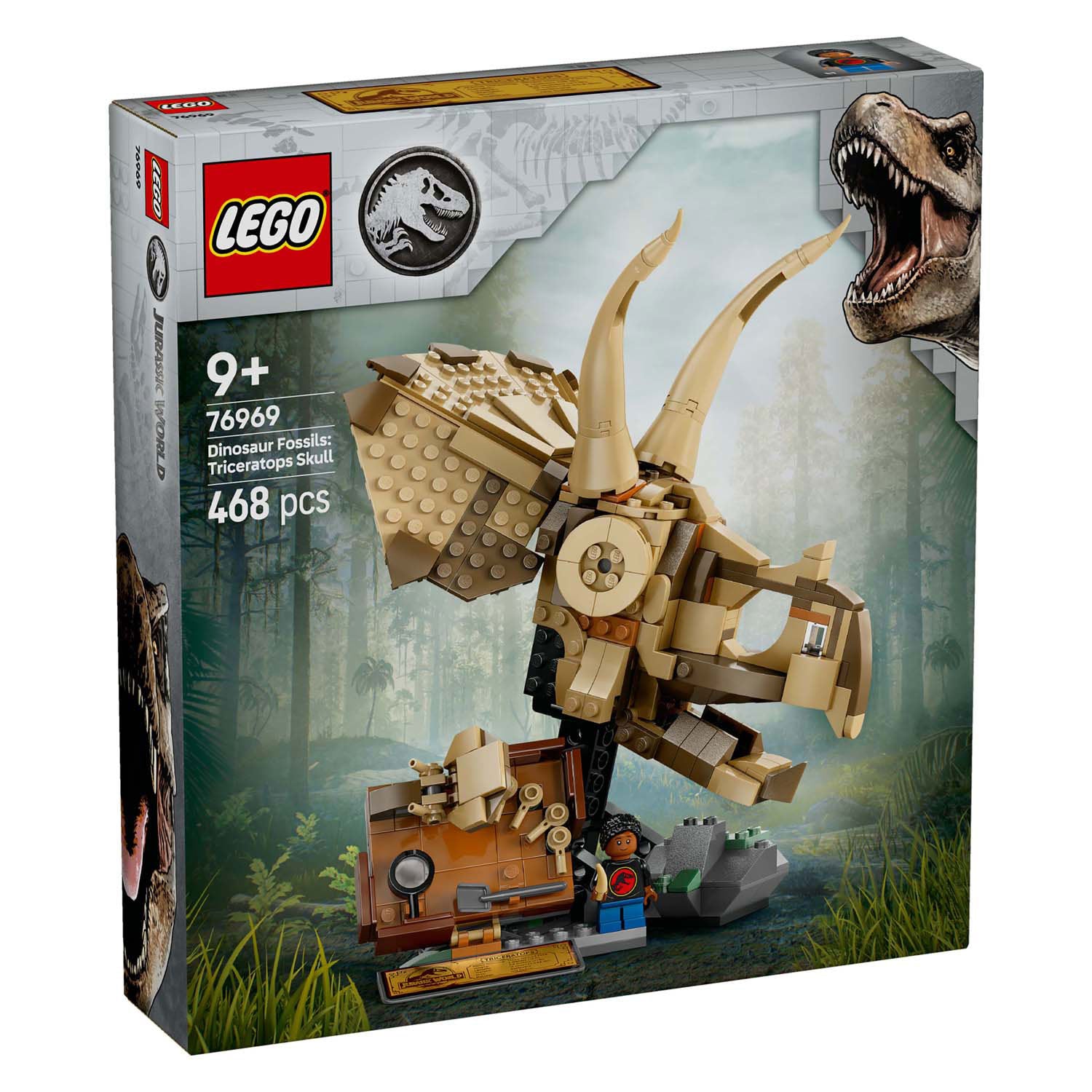Lego Jurassic World 76969 Dinosaurierfossil: Triceratops-Schädel