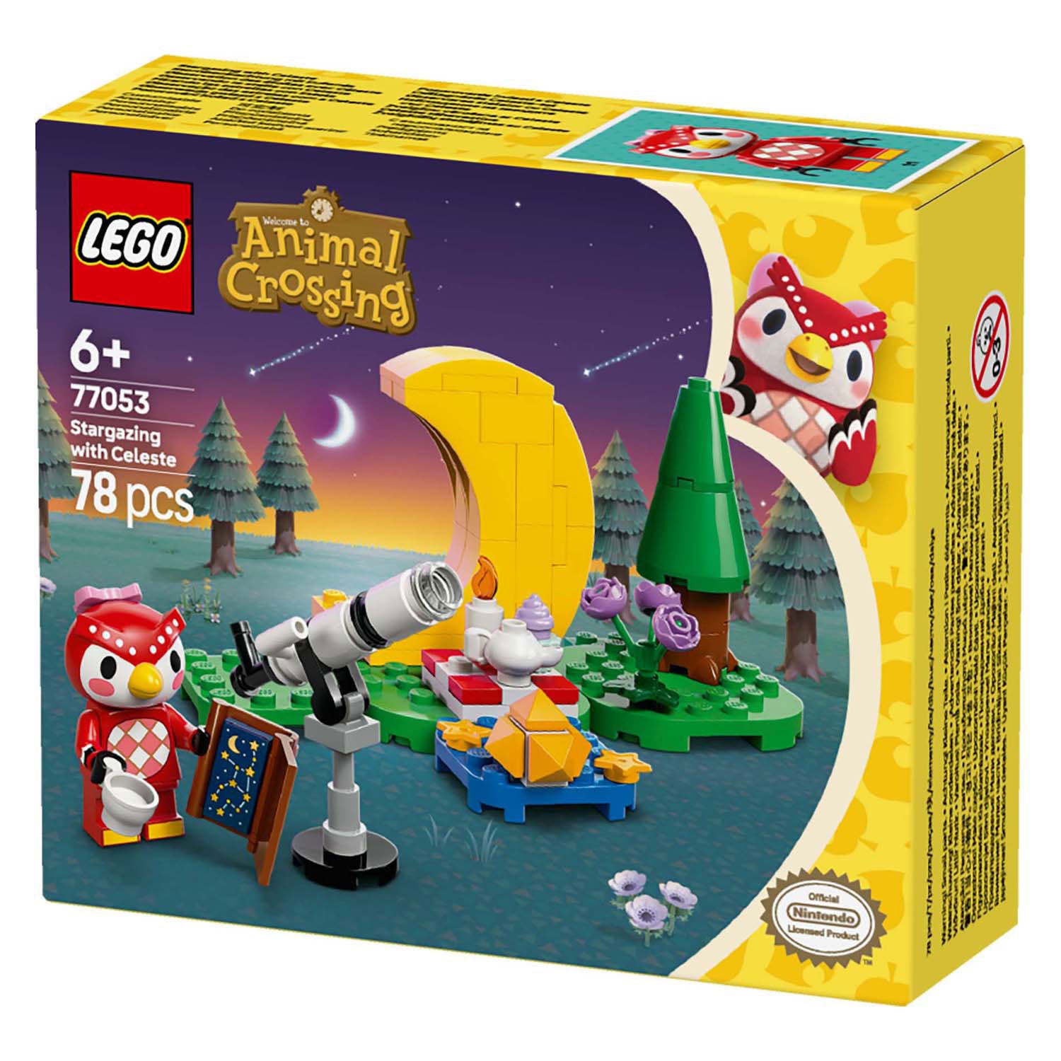 Lego animal crossing sterrenkijken met celeste - 77053