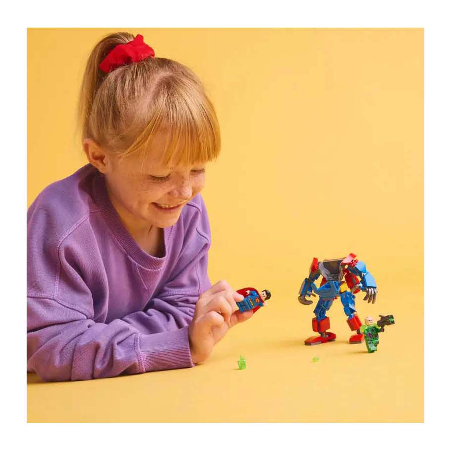 LEGO 76302 Super Heroes DC Superman Mech, inspiriert von Lex Luthor
