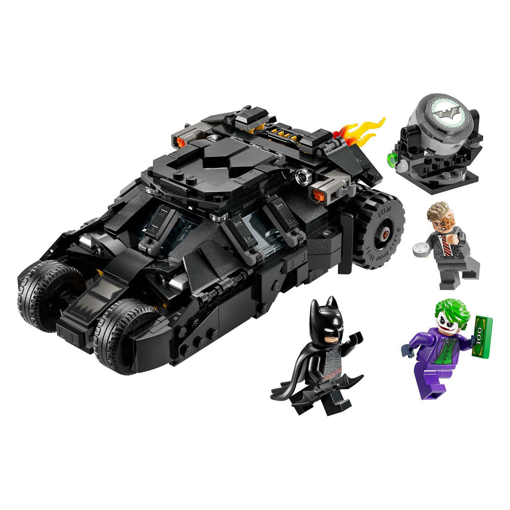 Lego super heroes - batman tumbler vs. two-face en the joker constructiespeelgoed (76303)