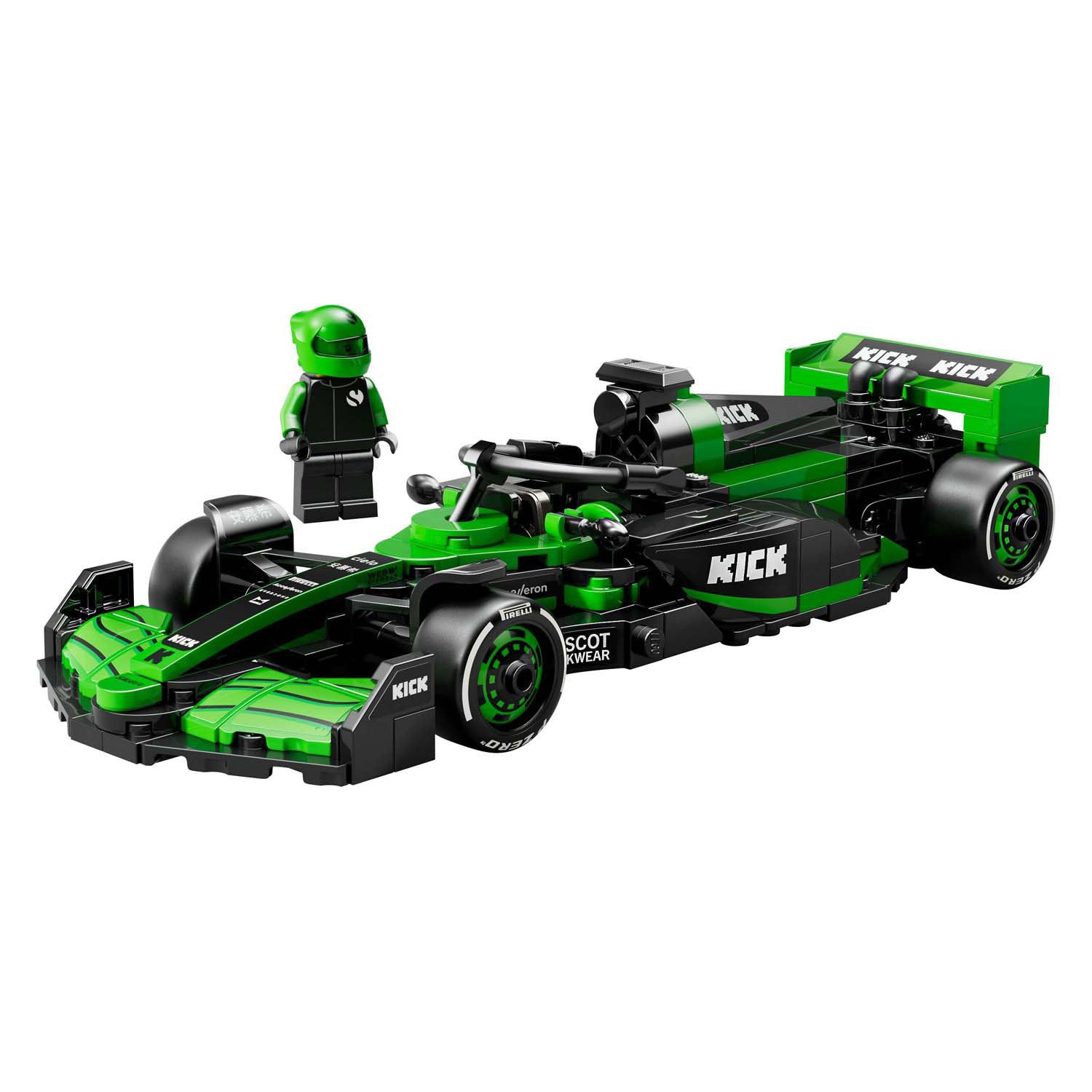 Lego Speed ​​Champions 77247 Kick Sauber F1 Team C44 Rennwagen