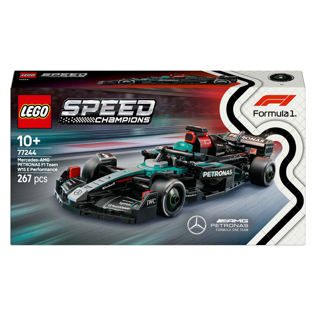Lego speed champions 77244 mercedes-amg f1 w15 racewagen