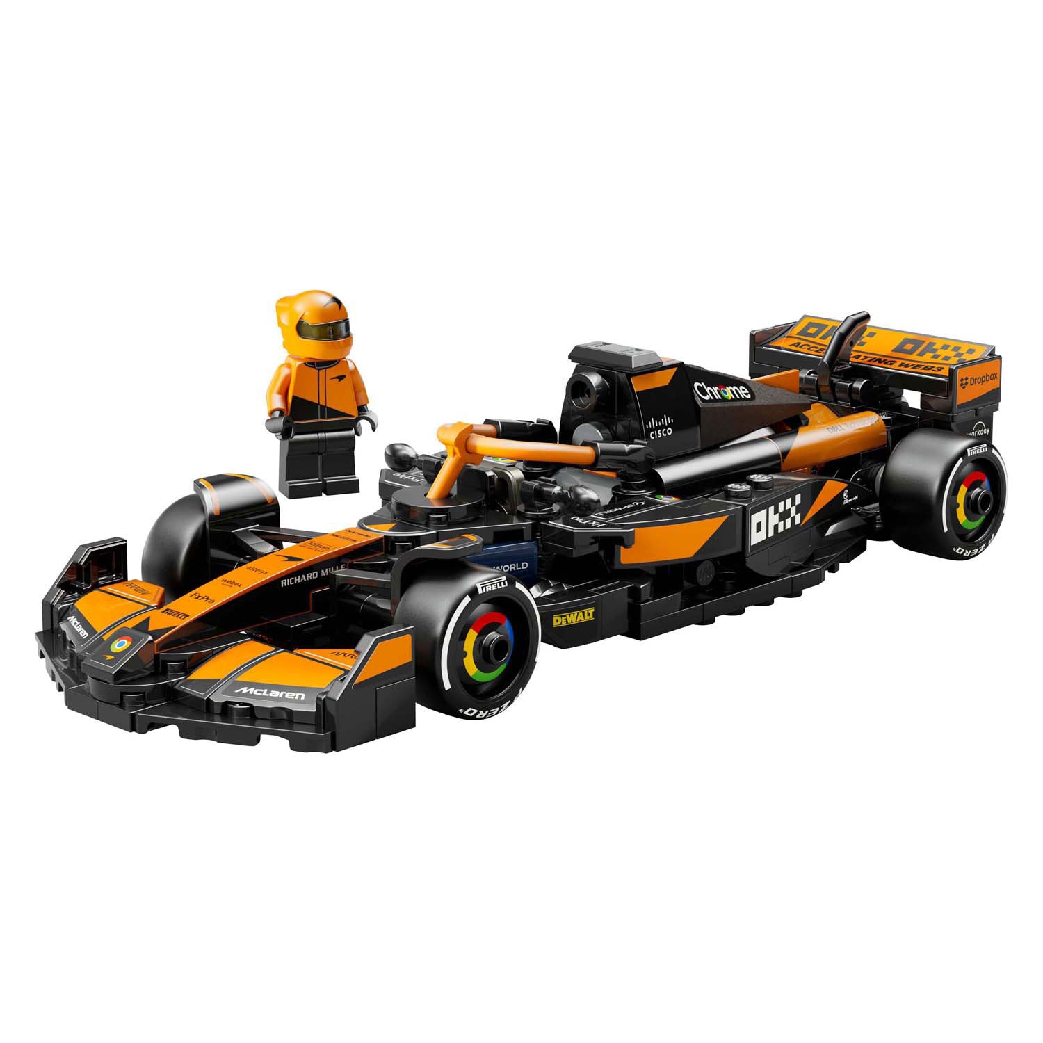 LEGO Speed ​​Champions 77251 McLaren F1 Team McL38 Rennwagen