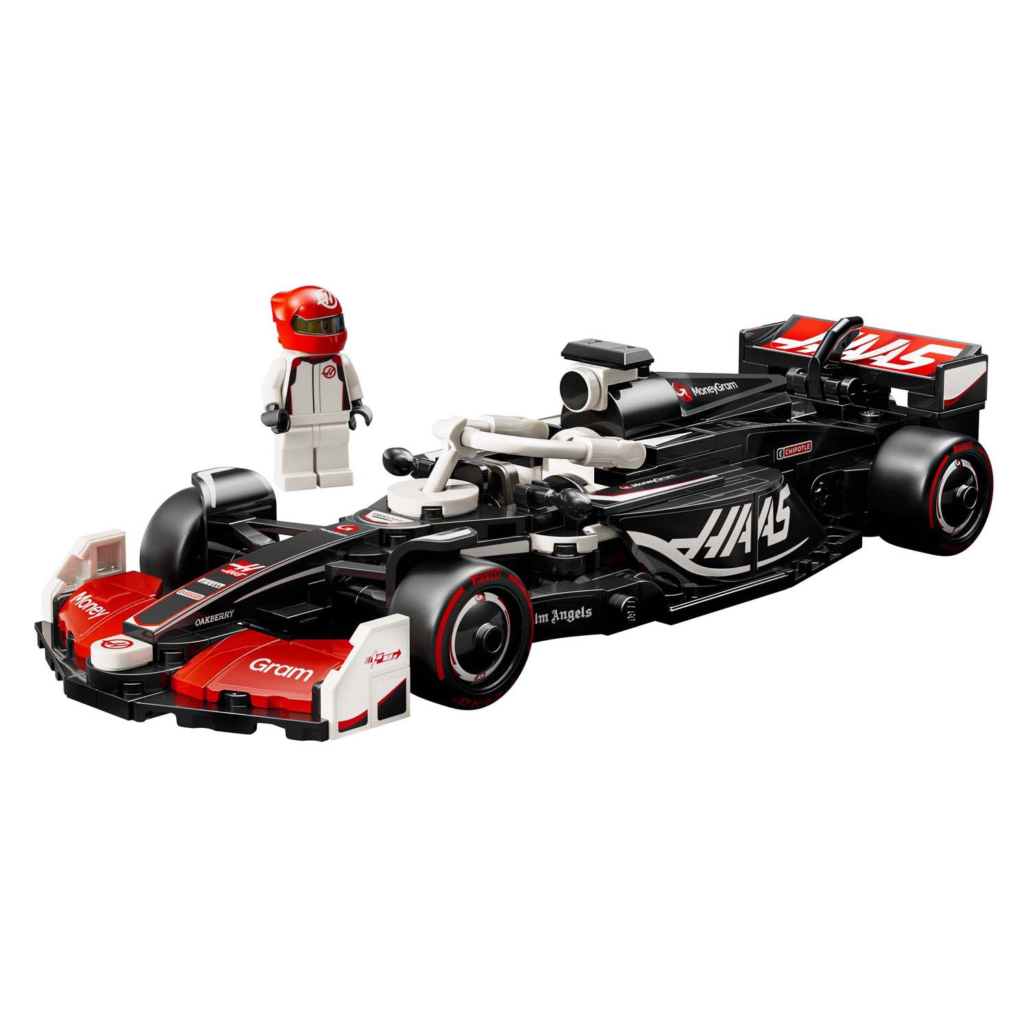 LEGO Speed ​​Champions 77250 Moneygram Haas F1 Team VF-24 Rennwagen