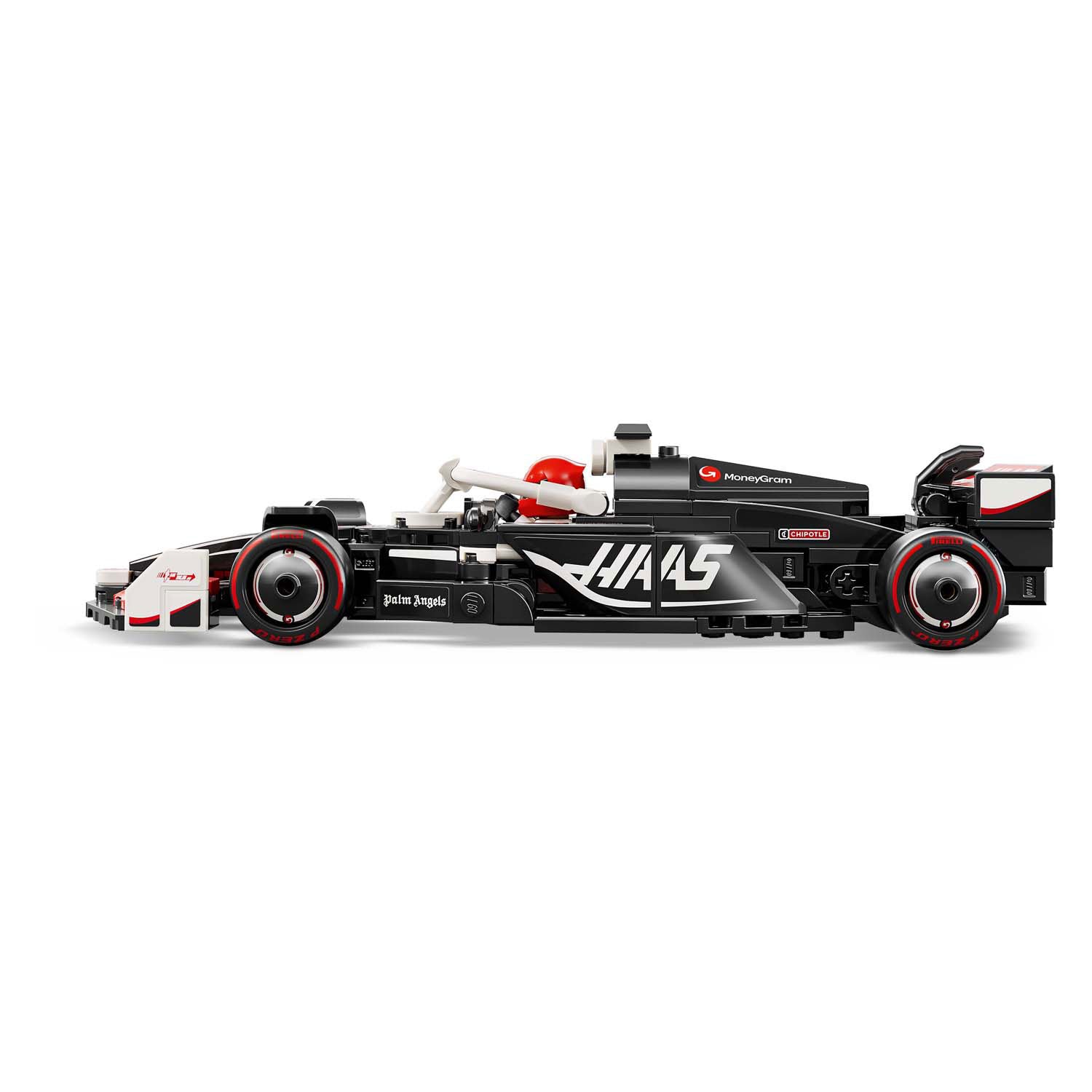 LEGO Speed ​​Champions 77250 Moneygram Haas F1 Team VF-24 Rennwagen