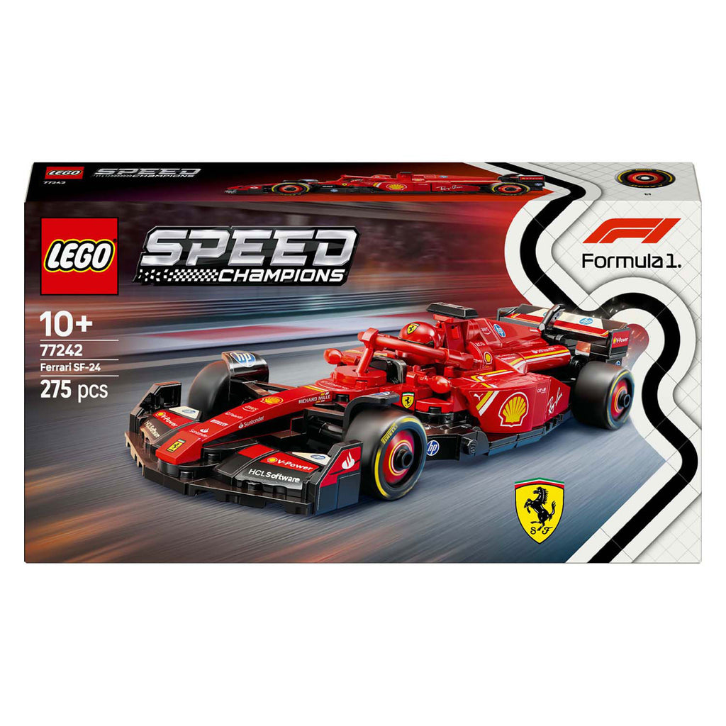 Lego speed champions ferrari sf-24 f1 racewagen set - 77242