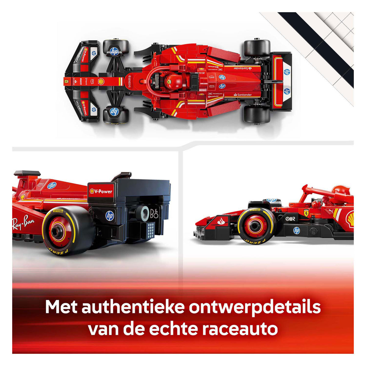 Lego Speed ​​Champions 77242 Ferrari SF-24 F1 Rennwagen