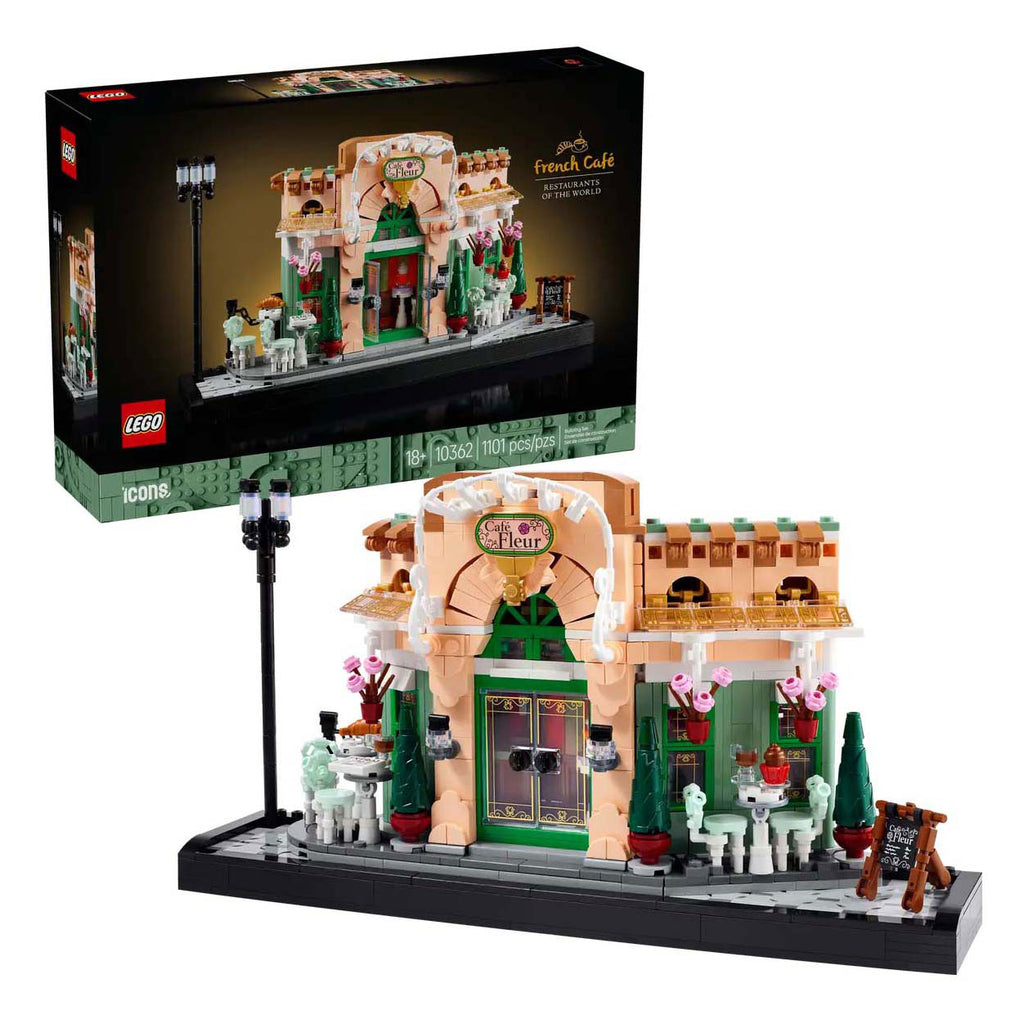 Lego icons - frans café constructiespeelgoed (10362)