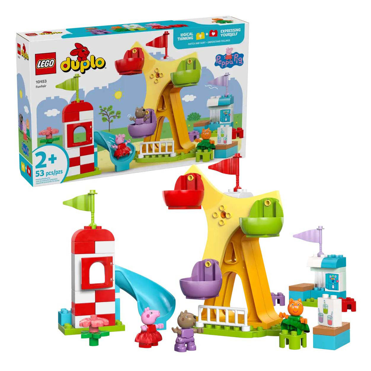 Lego duplo 10453 kermis peppa pig