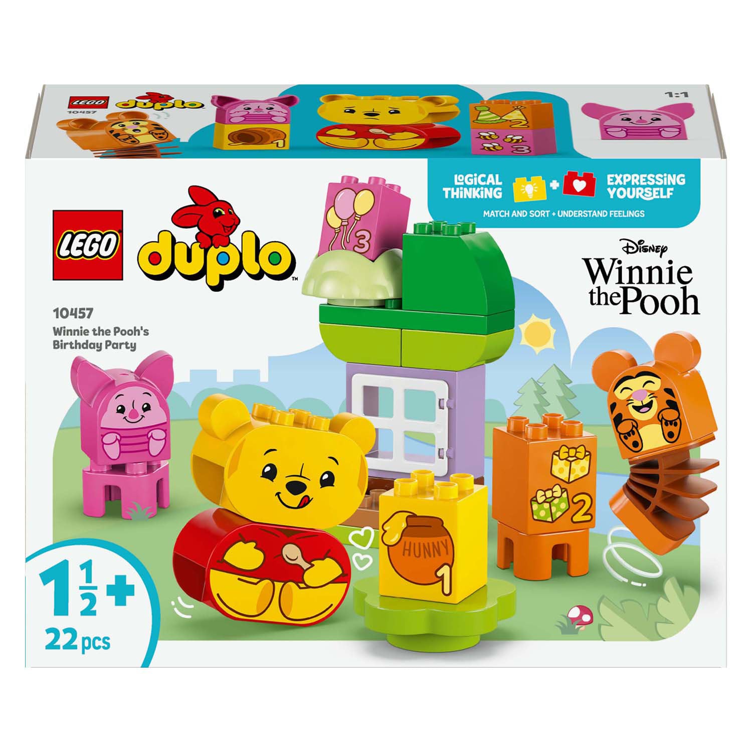 LEGO Duplo Disney - Winnie Puuhs Geburtstagsparty Bauspielzeug (10457)