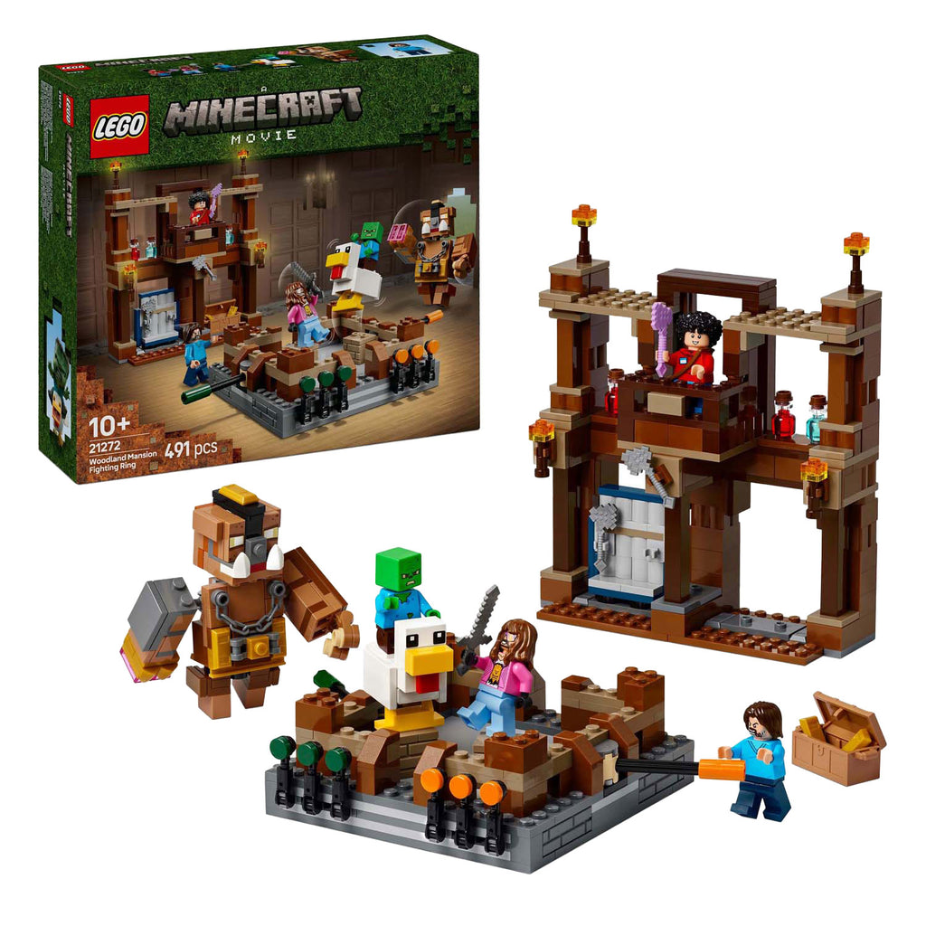 Lego minecraft 21272 de arena bij het boslandhuis