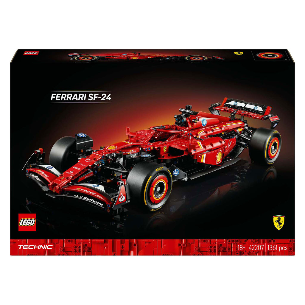 LEGO Technic 42207 Ferrari SF-24 Formel-1-Rennwagen