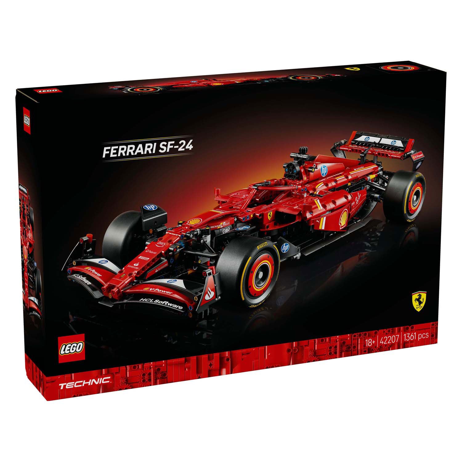 LEGO Technic 42207 Ferrari SF-24 Formel-1-Rennwagen