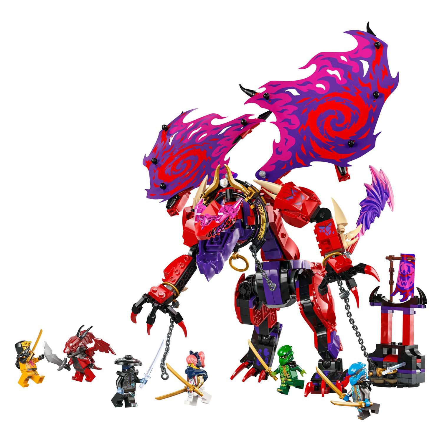 Lego ninjago 71832 thunderfang dragon of chaos
