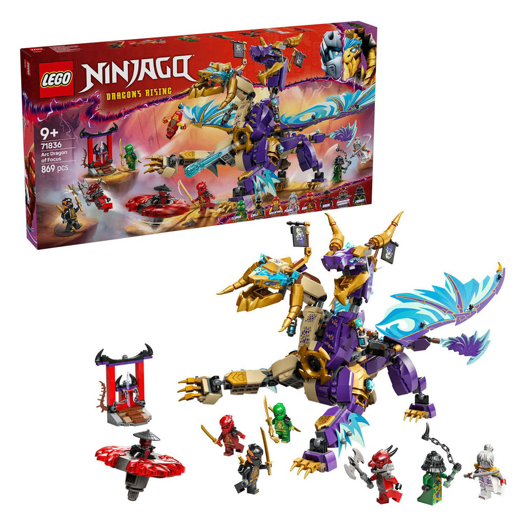 Lego ninjago 71836 boogdraak van concentratie