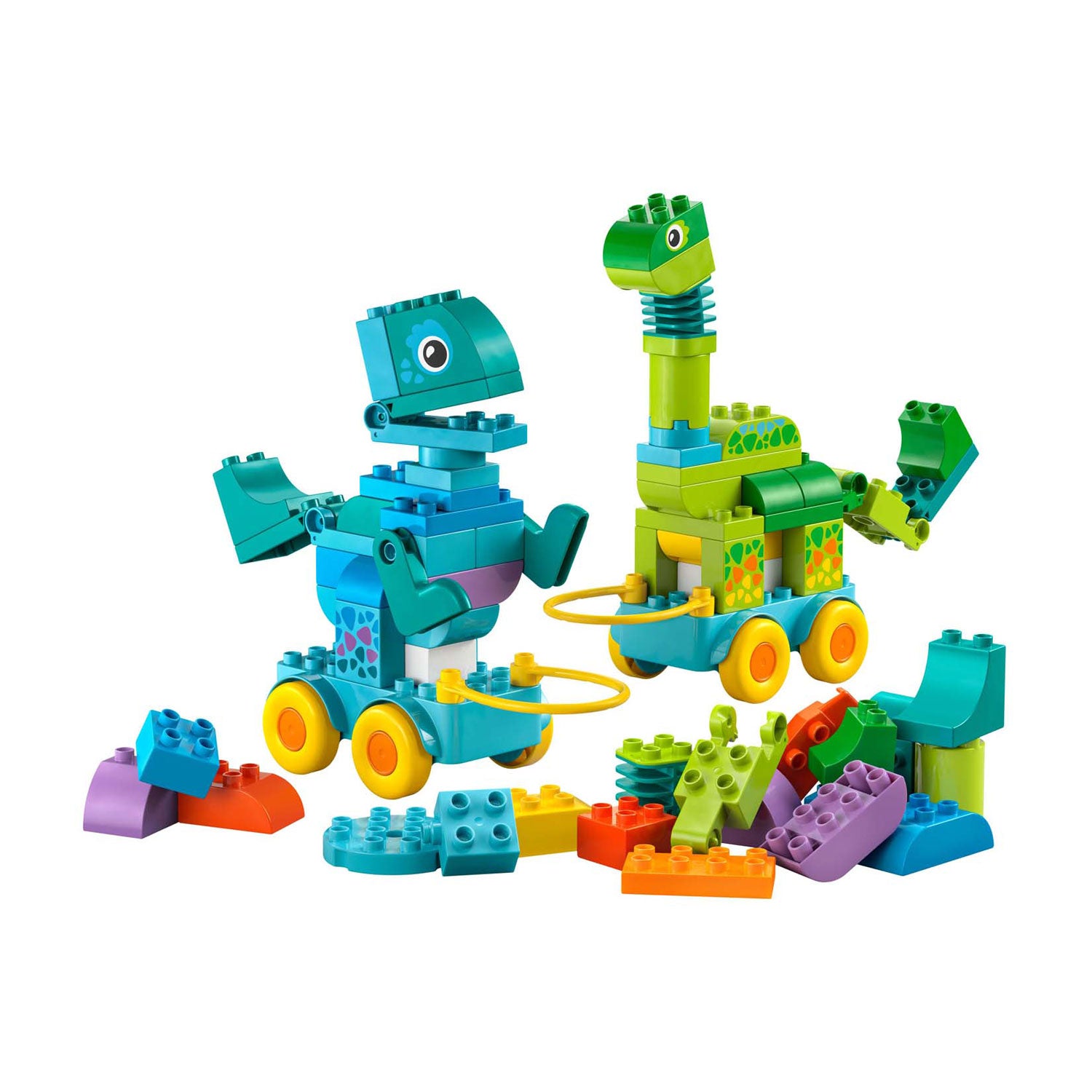 LEGO Duplo 10451 3-in-1 Dinosaurier auf Rädern