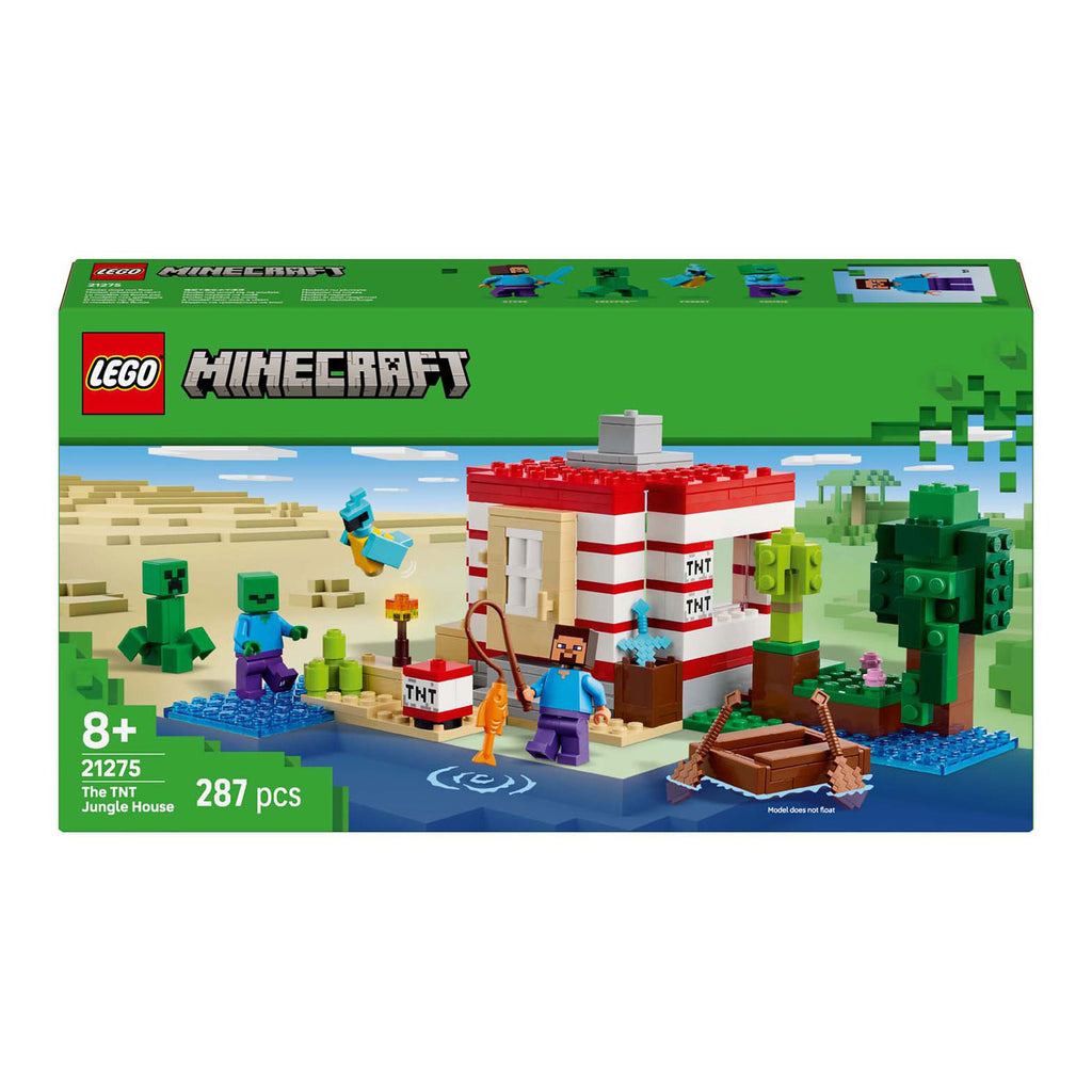 LEGO 21275 Minecraft Das TNT-Dschungelhaus