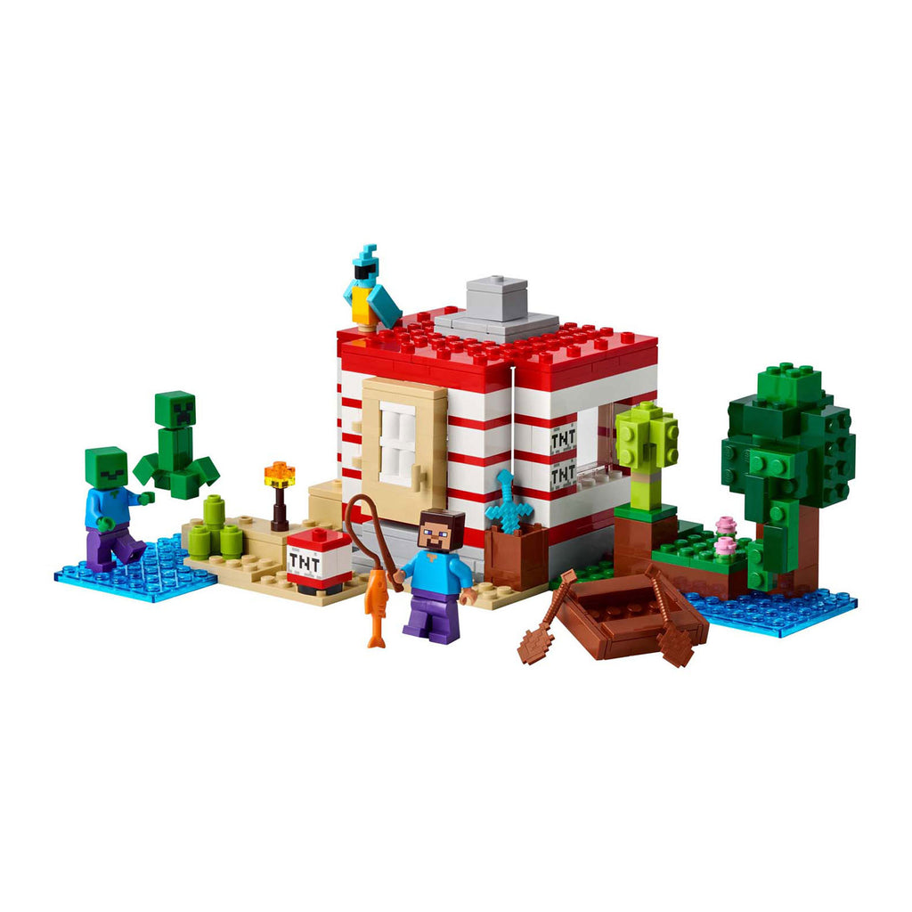 LEGO 21275 Minecraft Das TNT-Dschungelhaus
