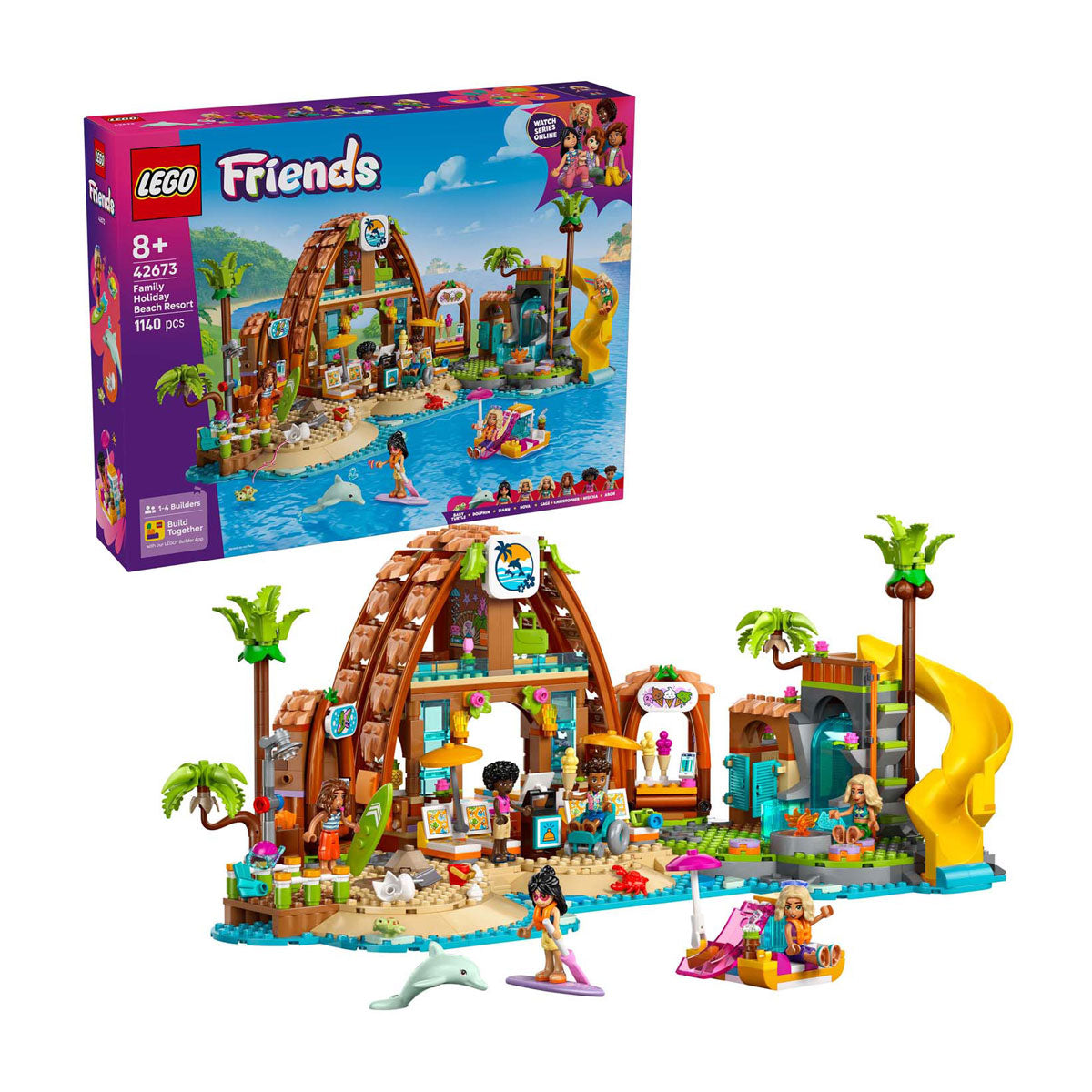 LEGO Friends 42673 Familienurlaub am Strand