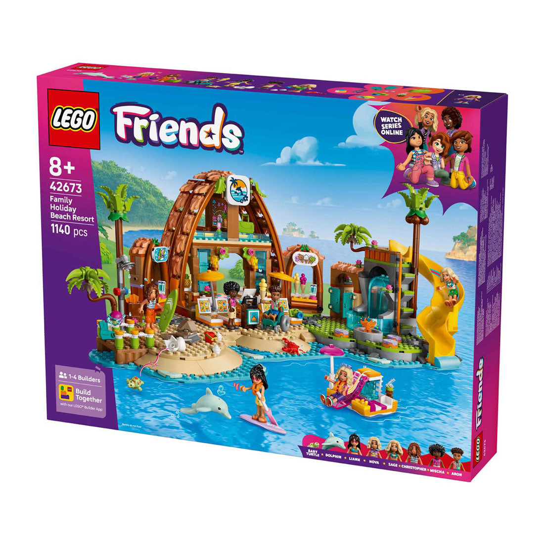 LEGO Friends 42673 Familienurlaub am Strand