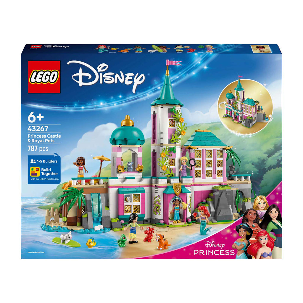 Disney Lego 43267 Prinzessin Prinzessinnenschloss und Königshaus