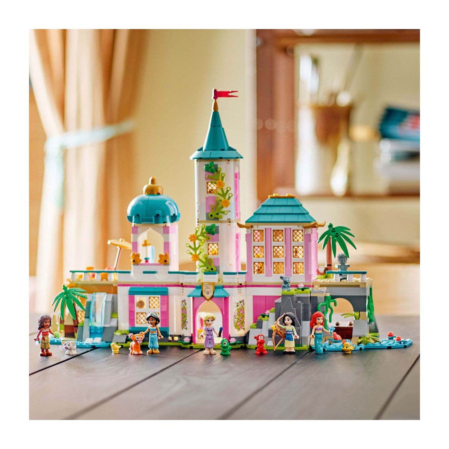 Disney Lego 43267 Prinzessin Prinzessinnenschloss und Königshaus