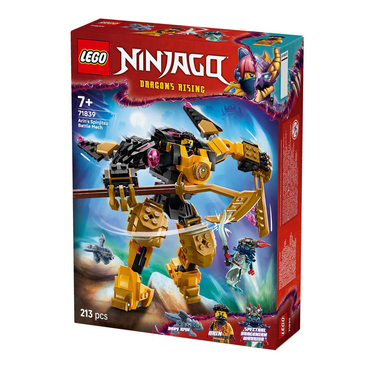 Lego Ninjago 71839 Arins Spinjitzu-Kampf-Mech