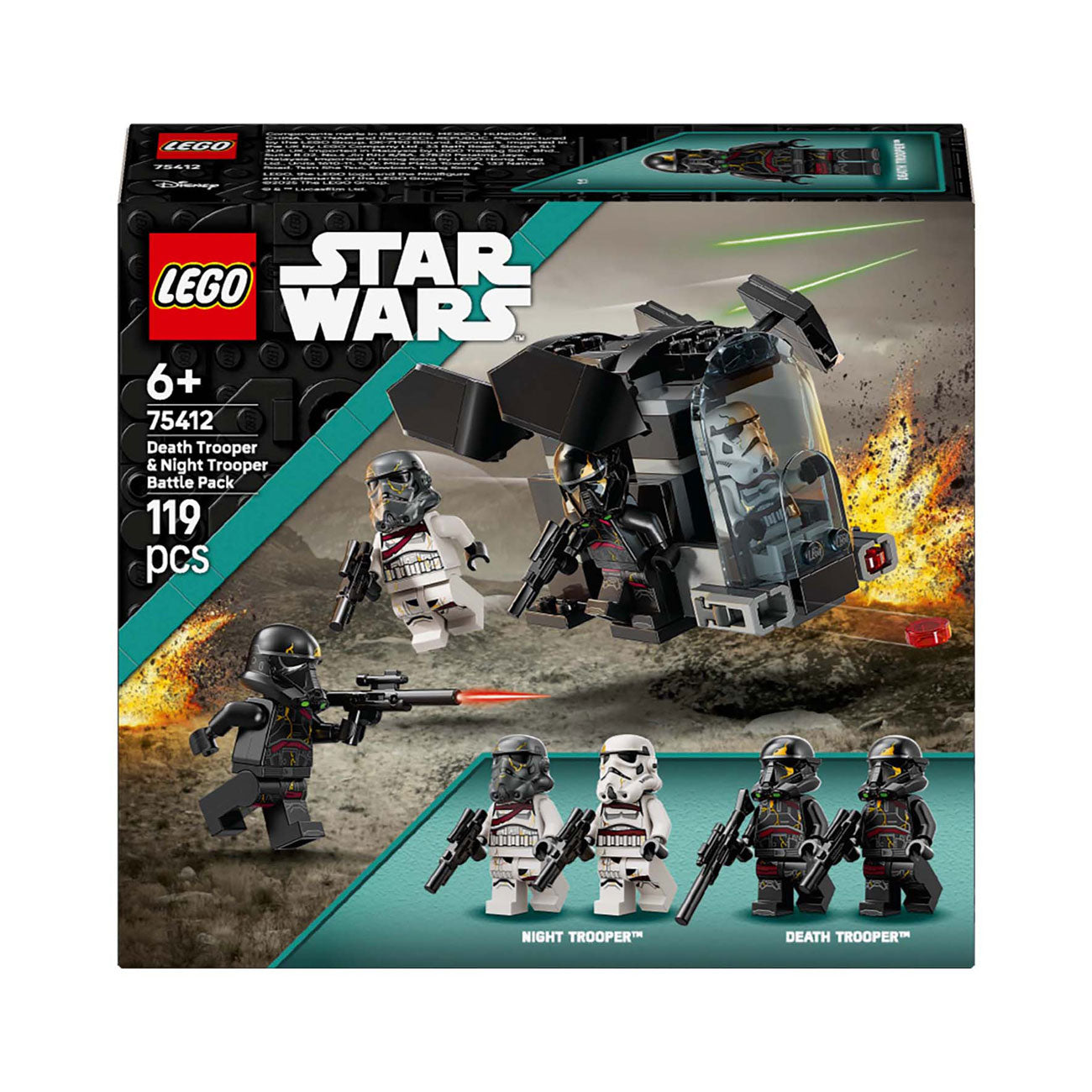 LEGO Star Wars 75412 Death Trooper und Night Trooper Battle Pack
