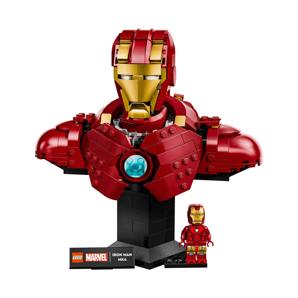 LEGO Superhelden Marvel 76327 Iron Man MK4 Büste