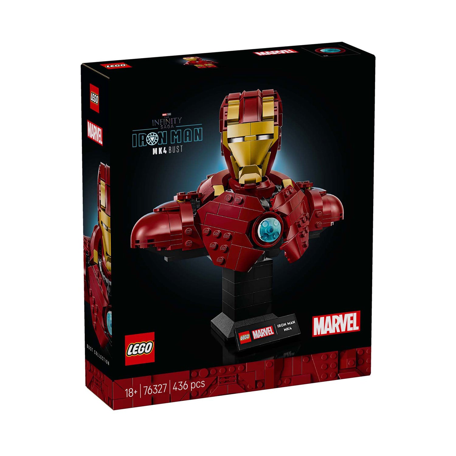LEGO Superhelden Marvel 76327 Iron Man MK4 Büste