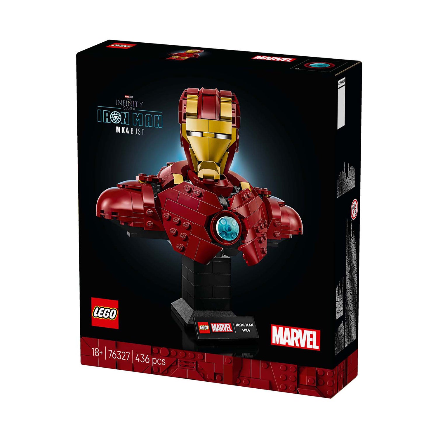 LEGO Superhelden Marvel 76327 Iron Man MK4 Büste