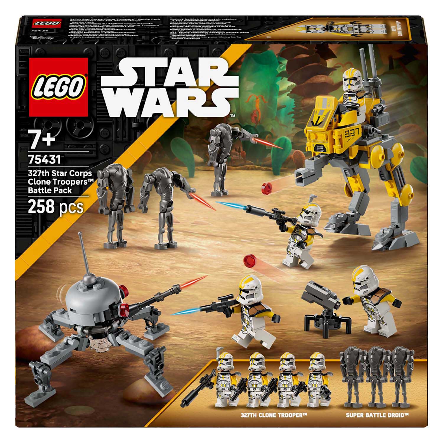 LEGO Star Wars 75431 327. Sternenkorps Klonkrieger-Kampfset