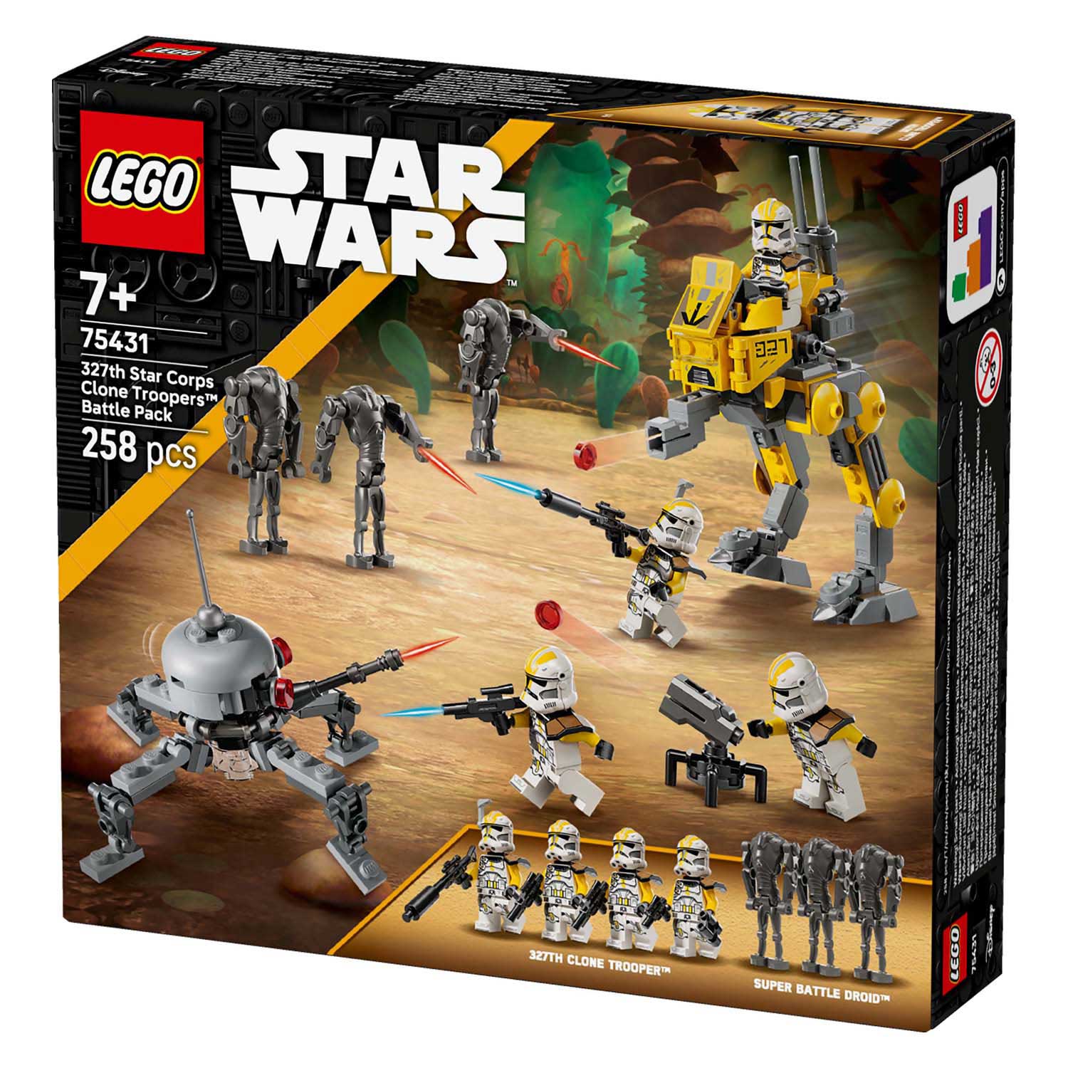 LEGO Star Wars 75431 327. Sternenkorps Klonkrieger-Kampfset