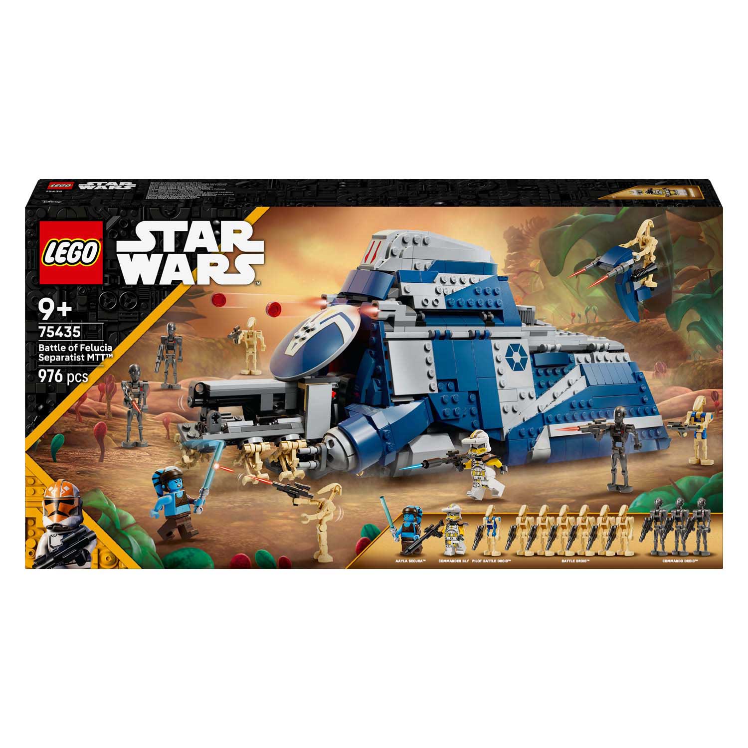 LEGO Star Wars 75435 Schlacht von Felucia Separatistenberg