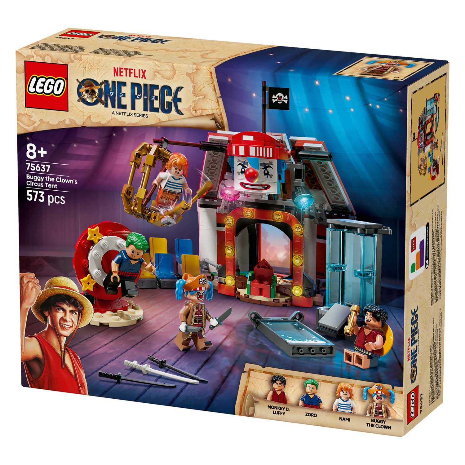 LEGO One Piece Set 75637 Zirkuszelt von Buggy dem Clown