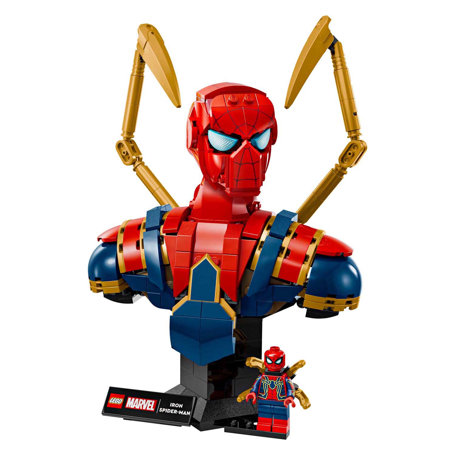 Lego Superhelden 76326 Iron Spider-Man Büste