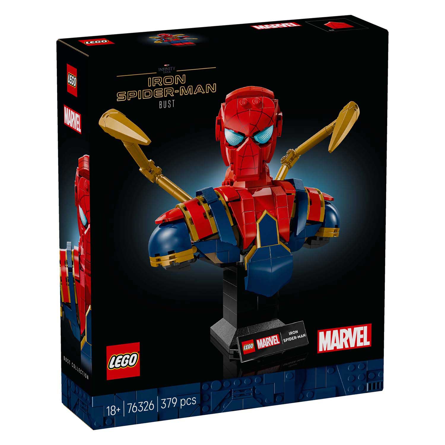 Lego Superhelden 76326 Iron Spider-Man Büste