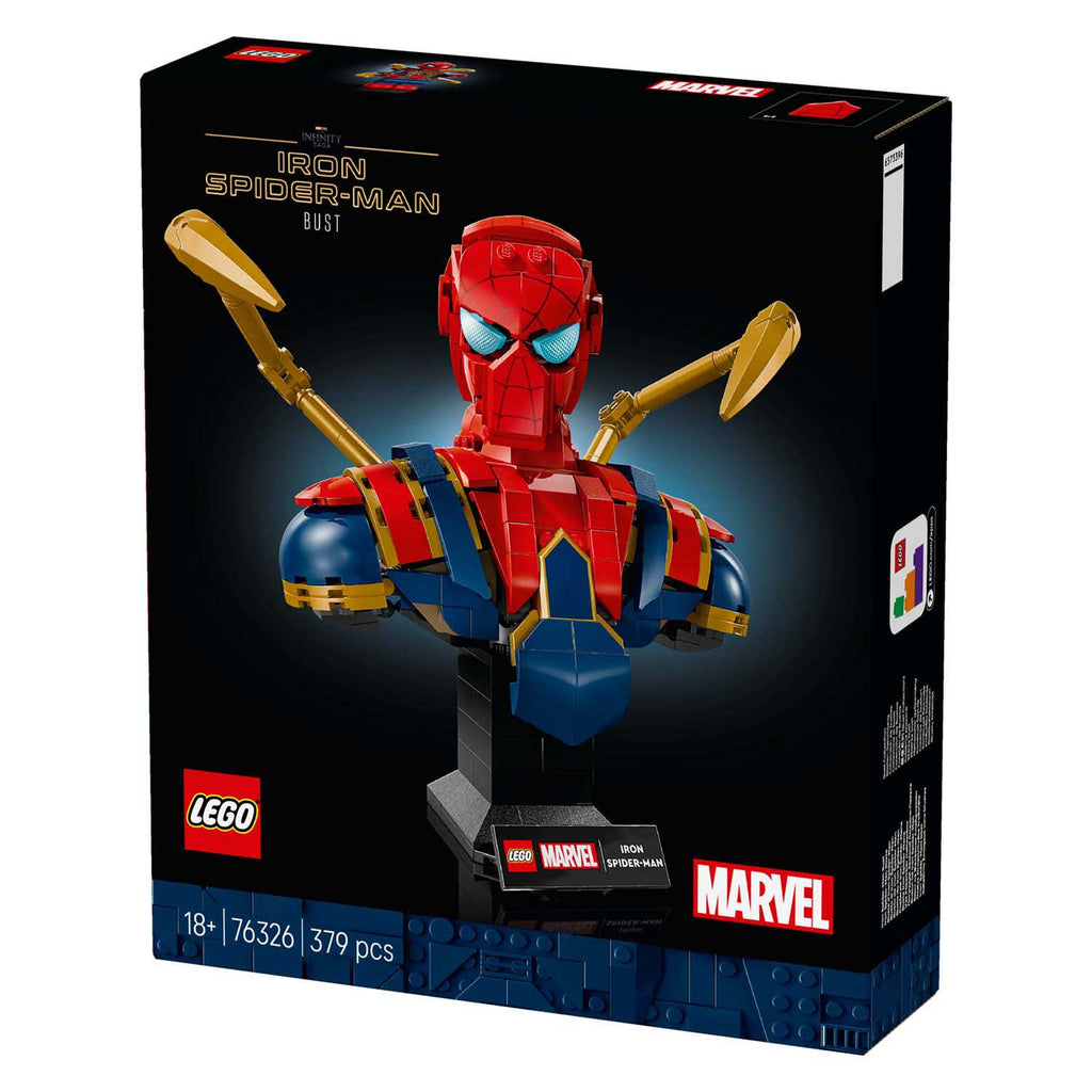Lego Superhelden 76326 Iron Spider-Man Büste