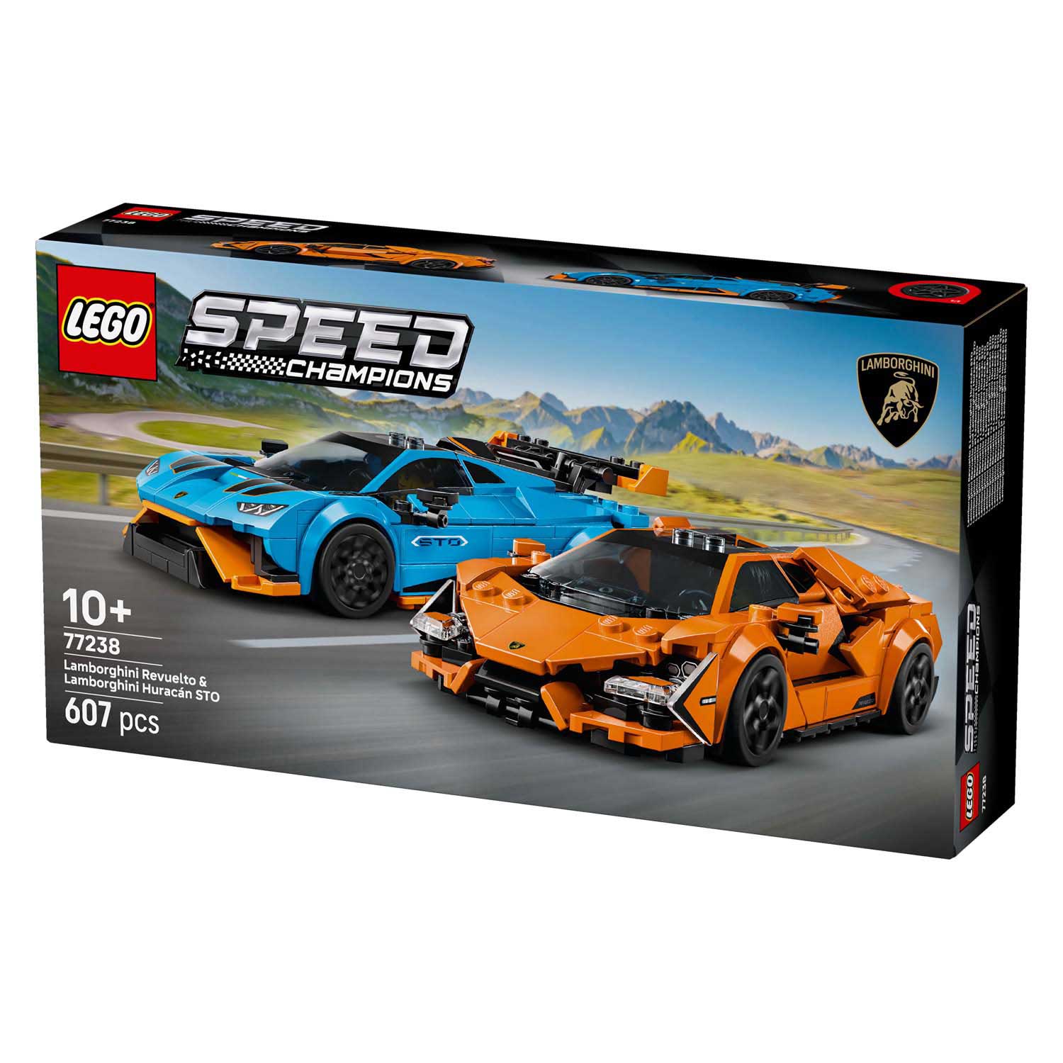 LEGO Speed ​​​​Champions 77238 Lamborghini Revuelto und Huracan Sto