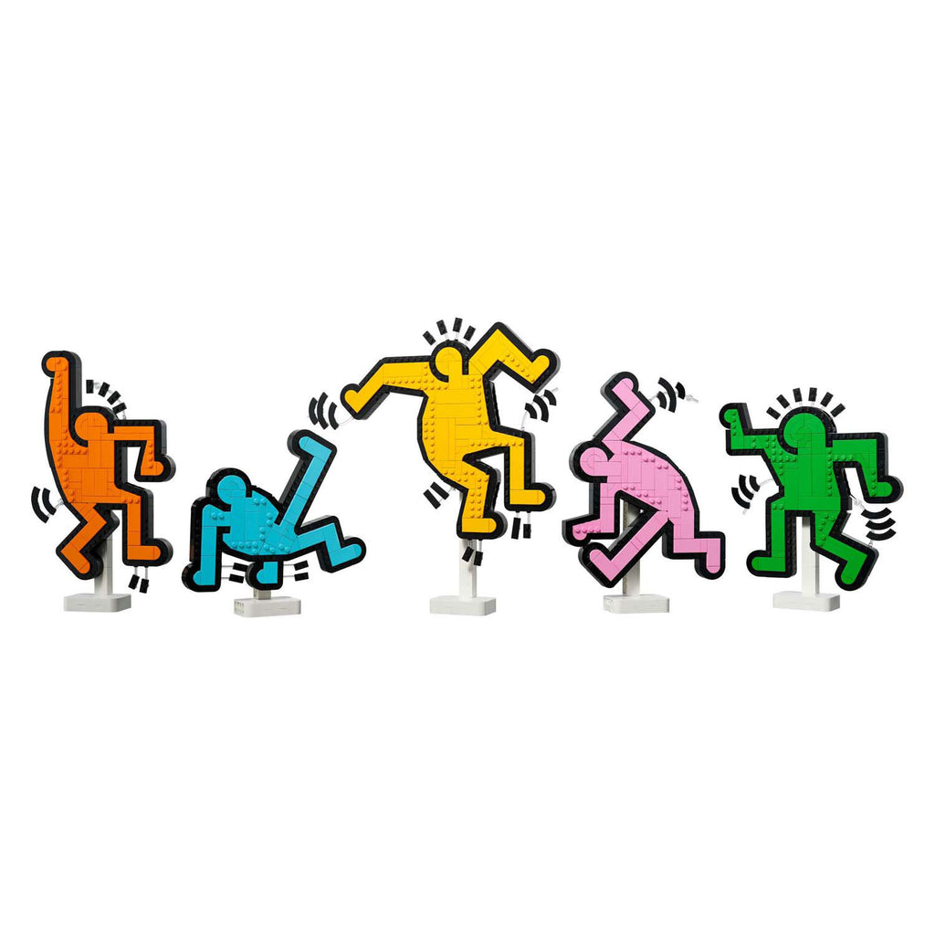 LEGO Art 31216 Keith Haring tanzende Figuren