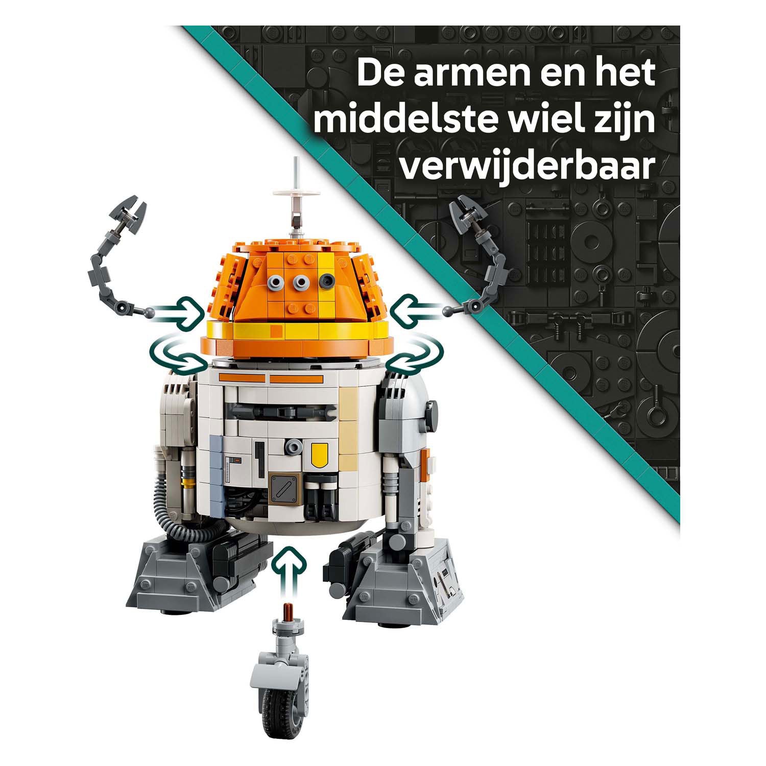 LEGO Star Wars 75416 Chopper C1-10P Astromech-Droide