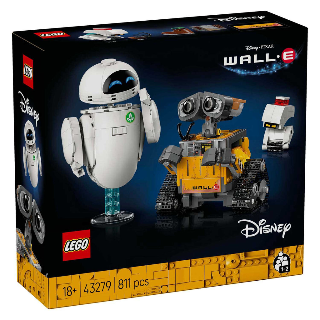 Lego disney 43279 pixar wall-e en eve