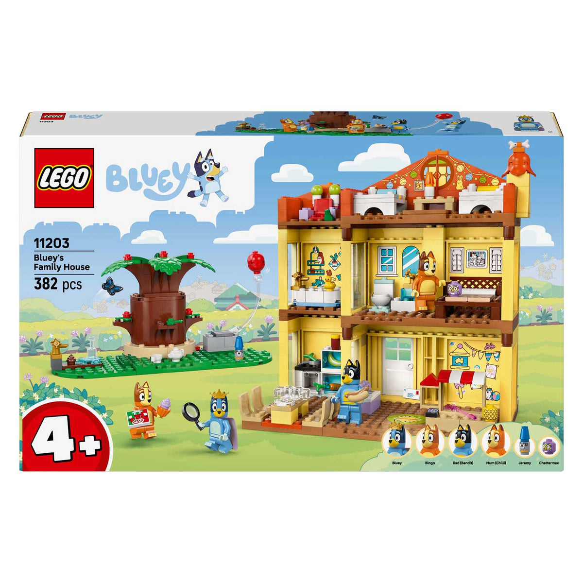 Lego ® bluey: huis van bluey en haar familie speelset - 11203